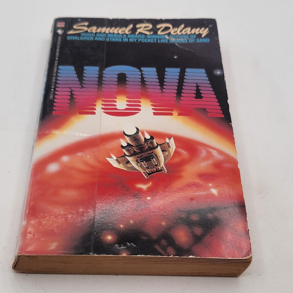 Samuel R Delany Nova PB 14th Final Bantam Printing 1990 Vintage Sci-Fi